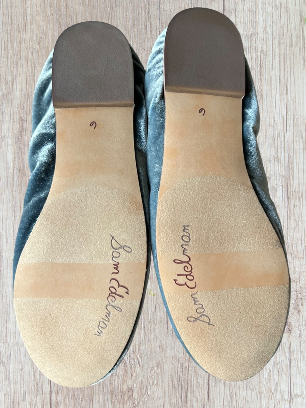 Sam Edelman “Felicia” Velvet Ballet Flats - Retired Seasonal Style - Picture 3 of 6